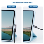 Cable Matters Combo-Pack, 40Gbps USB-C Right Angle Adapter