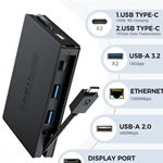 Cable Matters USB4 Mini Dock with Dual DisplayPort