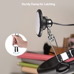 Cable Matters [ETL Certified] Portable LED Clamp Light for Workshop