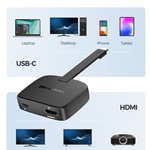 Cable Matters Foldable USB-C to 8K HDMI Adapter with PD