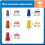 Cable Matters 180-Pack Wire Connector Assortment