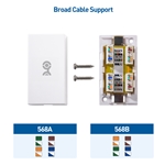 Cable Matters 5-Pack, Cat 6 RJ45 Junction Box