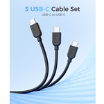 Cable Matters 3-Pack, USB-C to USB-A 2.0 Cable