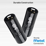 Cable Matters 2-Pack, 120 Ohm 3-Pin XLR/DMX Terminator