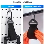 5-Pack, Heavy Duty Garage Storage Straps, 16 x 1.5 in