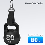 5-Pack, Heavy Duty Garage Storage Straps, 16 x 1.5 in