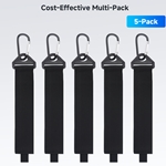 5-Pack, Heavy Duty Garage Storage Straps, 16 x 1.5 in
