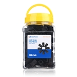 Durable Ethernet strain relief boots for RJ45 and Cat6 cables, cost-effective 100-pack for custom cable protection.