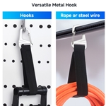 5-Pack, Garage Storage Straps, 16 x 1 in