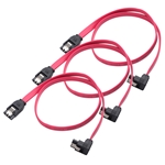 Cable Matters 3-Pack 90 Degree Right-Angle SATA III Cable