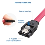 Cable Matters 3-Pack 90 Degree Right-Angle SATA III Cable