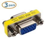 Cable Matters 3-Pack VGA Female Coupler / SVGA Coupler
