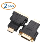 Cable Matters 2-Pack HDMI to DVI-D Adapter