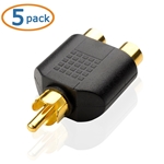 Cable Matters 5-Pack RCA Splitter Adapter