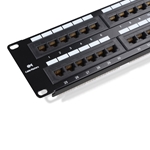 Cable Matters [UL Listed] Rackmount or Wallmount 48-Port Cat6 RJ45 Patch Panel