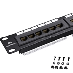 Cable Matters [UL Listed] Rackmount or Wallmount 24-Port Cat6 RJ45 Patch Panel