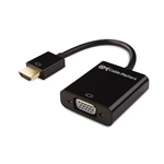Cable Matters Active HDMI to VGA Adapter with Audio in Black