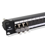 Cable Matters Rackmount or Wallmount 24-Port Cat6A Shielded RJ45 Patch Panel