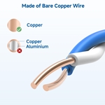 Cable Matters [UL Listed] Riser Rated (CMR) Cat6 Bulk Ethernet Cable 1000 Feet
