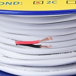 Cable Matters 12 AWG CL2 In Wall Rated Oxygen-Free Bare Copper 2 Conductor Speaker Wire