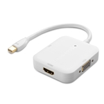 Cable Matters Mini DisplayPort to HDMI/DVI/VGA 3-in-1 Adapter