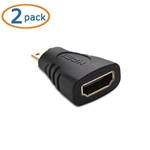 Cable Matters 2-Pack Mini HDMI to HDMI Adapter