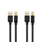 Cable Matters 2-Pack USB 3.0 A to USB-B Cable