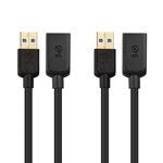 Cable Matters 2-Pack USB 3.0 Extension Cable