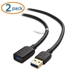 Cable Matters 2-Pack USB 3.0 Extension Cable