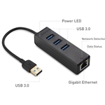 Cable Matters 3-Port USB 3.0 Hub with Gigabit Ethernet