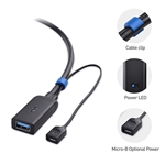 Cable Matters Active USB 3.0 Extension Cable for Oculus Rift S, HTC Vive, Valve Index, Webcam and More