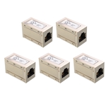 Cable Matters [UL Listed] 5-Pack RJ45 Shielded Metal Cat6 in-Line Couplers