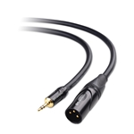 Cable Matters 3.5mm (1/8 Inch) TRS to XLR Cable (Male to Male)