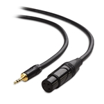 Cable Matters 3.5mm (1/8 Inch) TRS to XLR Cable (Male to Female)