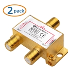 Cable Matters 2-Pack 2-Way 2.4 Ghz Coaxial Splitter