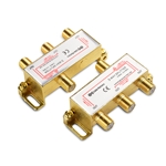Cable Matters 2-Pack 3-Way 2.4 Ghz Coaxial Splitter