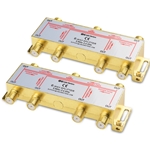 Cable Matters 2-Pack 6-Way 2.4 Ghz Balanced Coaxial Splitter