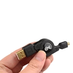 Cable Matters 2-Pack Retractable Micro USB 2.0 Cable - 2.5 Feet