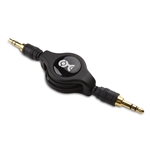 Cable Matters 2-Pack Retractable Aux Cable 2.5 Feet