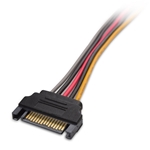 Cable Matters 3-Pack 15 Pin SATA Power Extension Cable