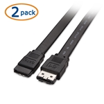 Cable Matters 2-Pack SATA III to eSATA Cable