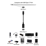 Cable Matters USB-C to USB 2.0 Adapter 6 Inches