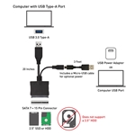 Cable Matters USB 3.0 to SATA Adapter with Optional USB Power