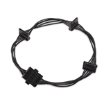 Cable Matters 2-Pack 15 Pin SATA to 4 SATA Power Splitter Cable 18 Inches