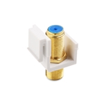 Cable Matters 5-Pack Gold-Plated RG6 Keystone Jack Insert