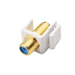 Cable Matters 5-Pack Gold-Plated RG6 Keystone Jack Insert