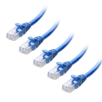 Cable Matters 5-Pack Cat6 Snagless Ethernet Patch Cable