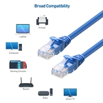 Cable Matters 5-Pack Cat6 Snagless Ethernet Patch Cable