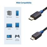 Cable Matters Braided USB-C to Micro USB 2.0 Cable
