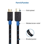 Cable Matters Braided USB-C to Micro USB 2.0 Cable